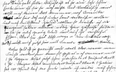 Brief von Ludwig an Wilhelm